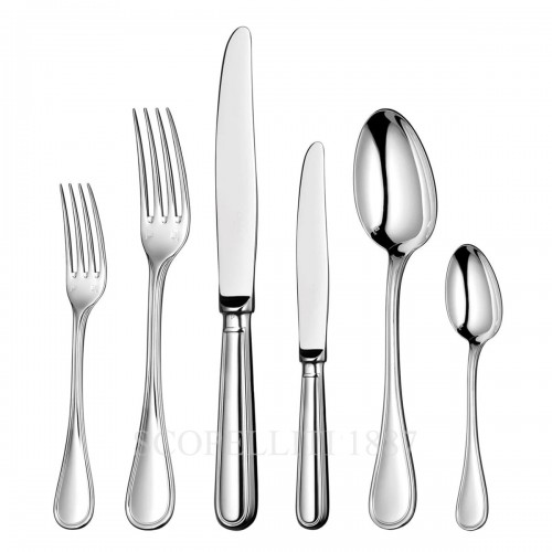 CHRISTOFLE Albi 36 pcs 스테인리스 스틸 커트러리 세트 Christofle Albi 36 pcs Stainless Steel Cutlery Set 00622 1/3