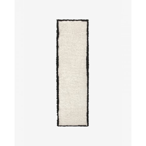 Nordic Knots Shaggy Runner CREAM/블랙 00138 1/3