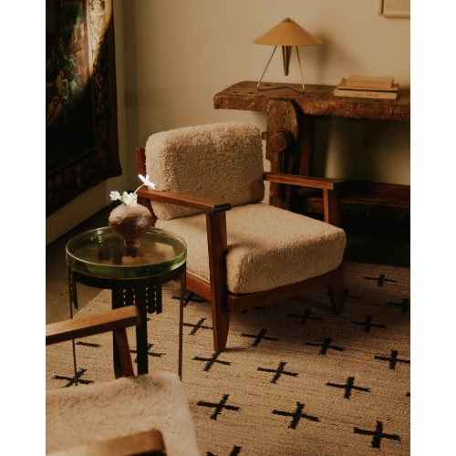 Nordic Knots Jute Cross 블랙 00086 2/3