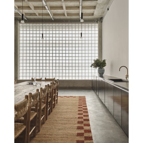 Nordic Knots Jute Bor_der Red 레드 00084 2/3