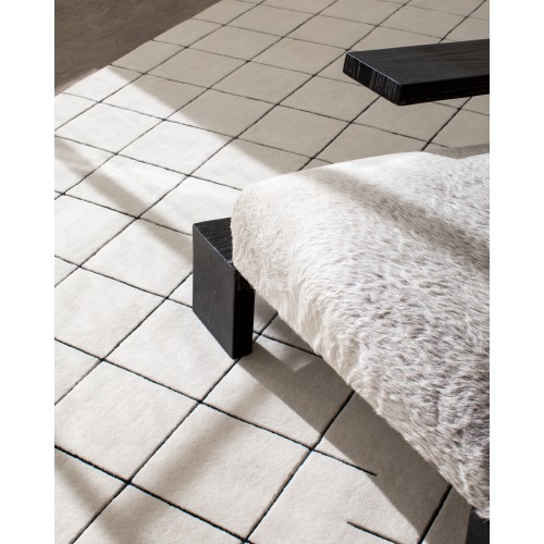 Nordic Knots Grid Dusty 화이트/블랙 00029 3/3