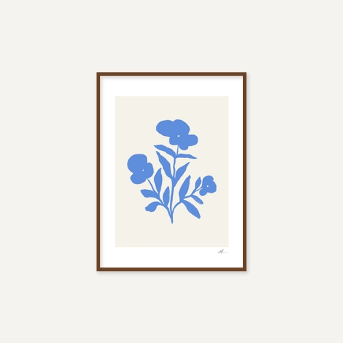 그릿시즌 클로이 퍼페로 존슨 / Bloemen 01 (액자포함, 30x40) 1/5