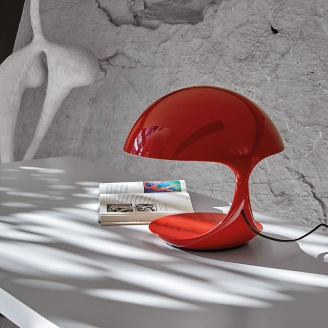 마르티넬리 루체 코브라 테이블/단스탠드 조명 레드 Martinelli Luce Cobra RED Cobra