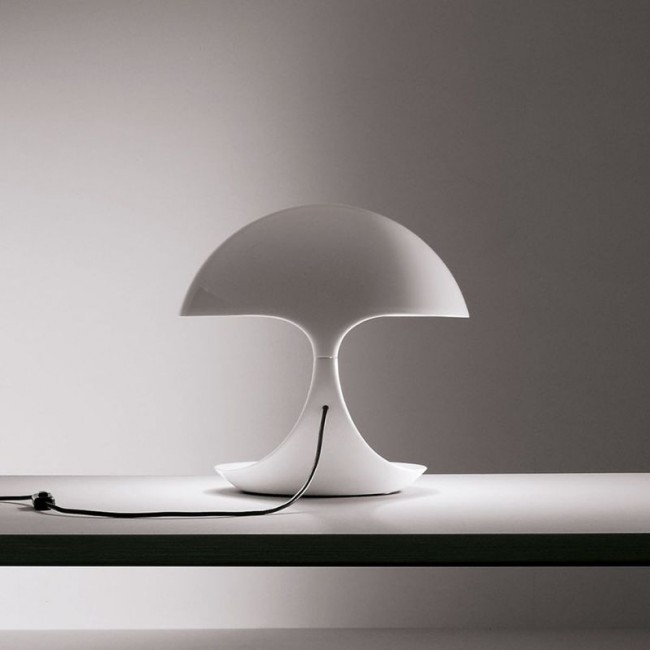 마르티넬리 루체 코브라 테이블/단스탠드 조명 화이트 Martinelli Luce Cobra