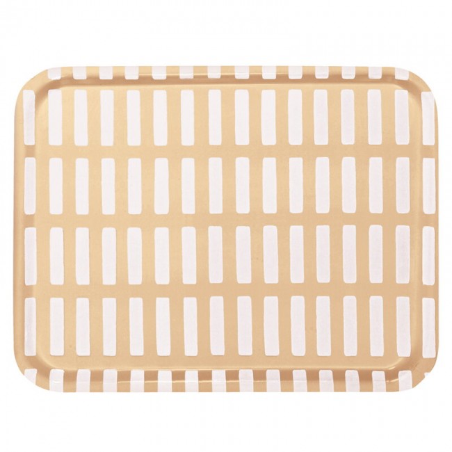 아르텍 Siena 트레이 43 x 33 cm sand - 화이트 Artek Siena tray  43 x 33 cm  sand - white 15456