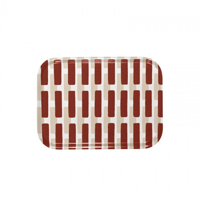 아르텍 Siena 트레이 27 x 20 cm brick - sand Artek Siena tray  27 x 20 cm  brick - sand 15432