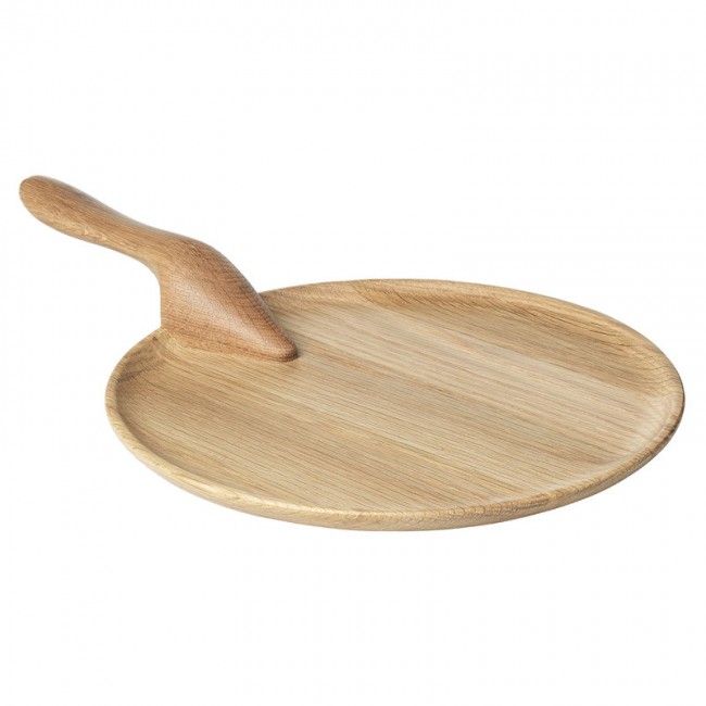 KAY BOJESEN 카이보예센 Menageri 서빙 접시 with handle oak RD39107