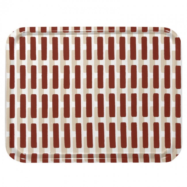 아르텍 Siena 트레이 43 x 33 cm brick - sand Artek Siena tray  43 x 33 cm  brick - sand 15406