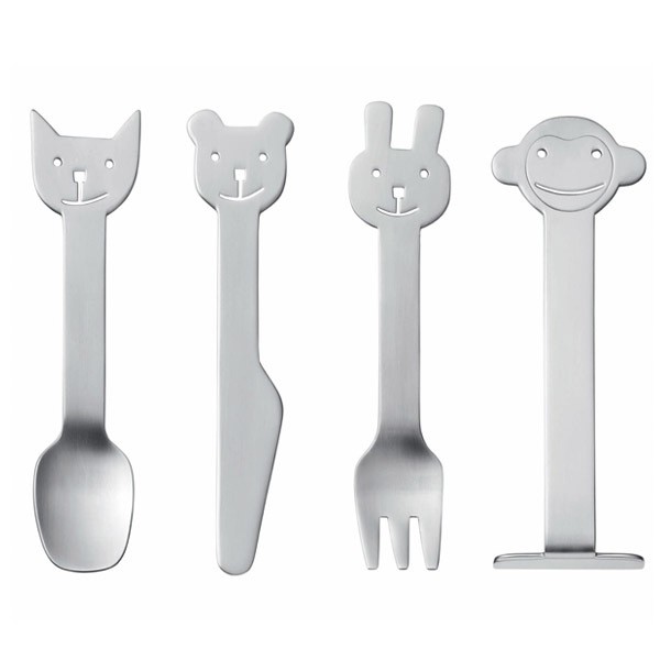 GENSE 겐세 Animal Friends childrens 커트러리 세트 GE7744184