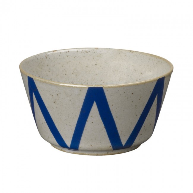 LYNGBY PORCELAIN 링비포슬린 Dan-Ild 볼 9 cm zig zag LB201470