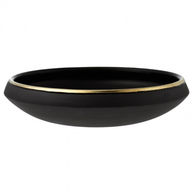 VAIDAVA CERAMICS V아이다VA 세라믹S Eclipse 골드 볼 0 7 L shallow 블랙 - VV681