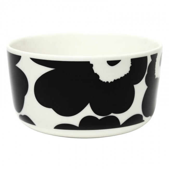 MARIMEKKO 마리메꼬 Oiva - Unikko 볼 5 dl 화이트 블랙 MA070638-190