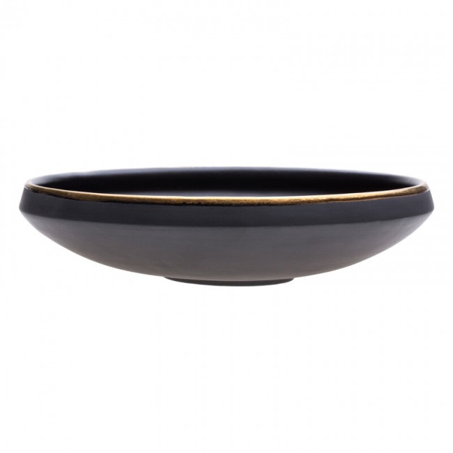 VAIDAVA CERAMICS V아이다VA 세라믹S Eclipse 골드 lunch 볼 1 L 블랙 - VV693