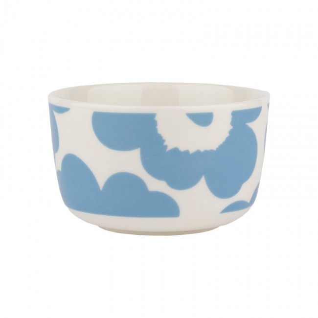 MARIMEKKO 마리메꼬 Oiva - Unikko 볼 2 5 dl 화이트 sky 블루 MA071566-151