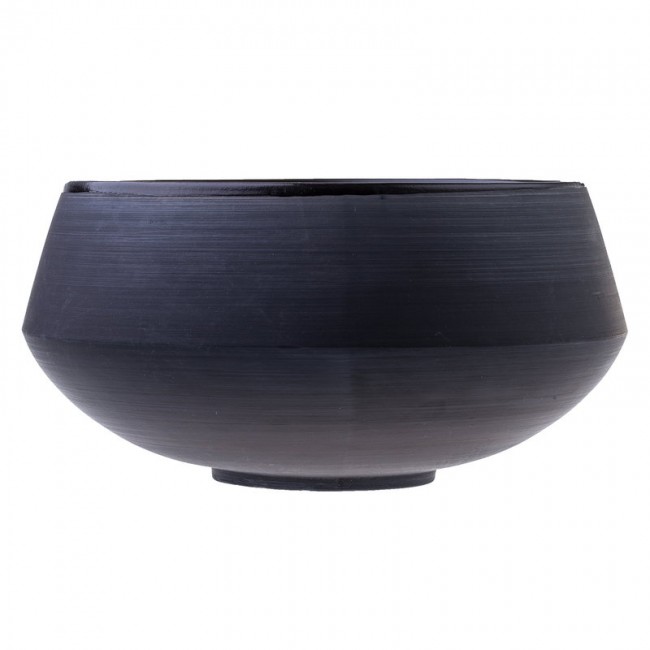 VAIDAVA CERAMICS V아이다VA 세라믹S Eclipse 샐러드볼 4 L 블랙 VV639