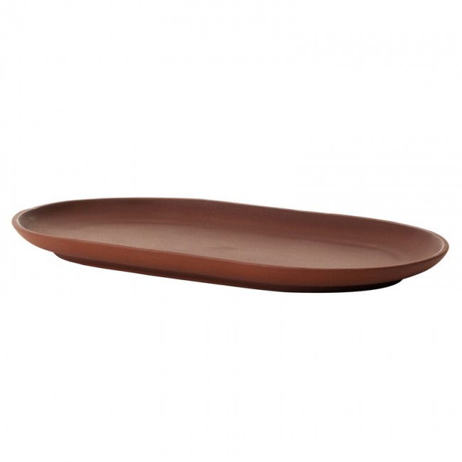 DESIGN HOUSE STOCKHOLM 디자인 하우스 스톡홀름 Sand Secrets 접시 오발 20 cm red DHS2719-4100