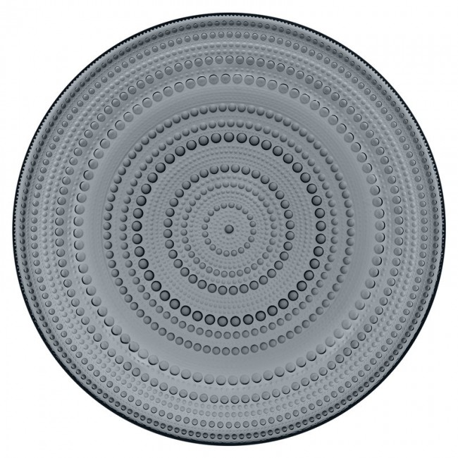 IITTALA 이딸라 Kastehelmi 접시 315 mm 다크그레이 II1057145