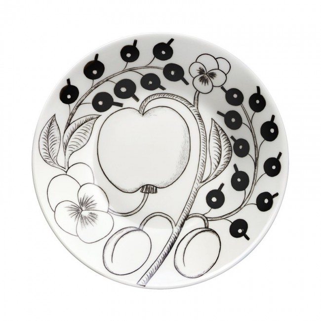ARABIA 아라비아핀란드 Paratiisi 소서 14 cm 블랙 AR1005402