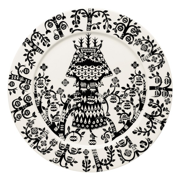 IITTALA 이딸라 Taika 접시 27 cm 블랙 II1011639