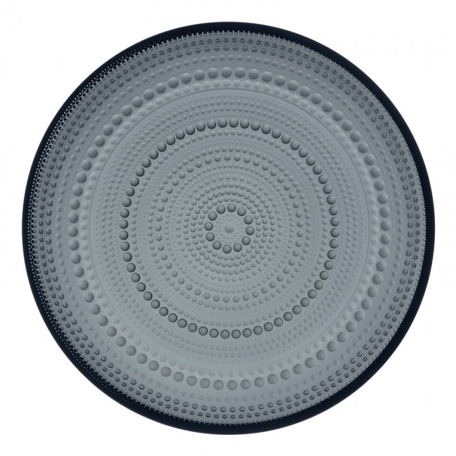 IITTALA 이딸라 Kastehelmi 접시 248 mm 다크그레이 II1057144