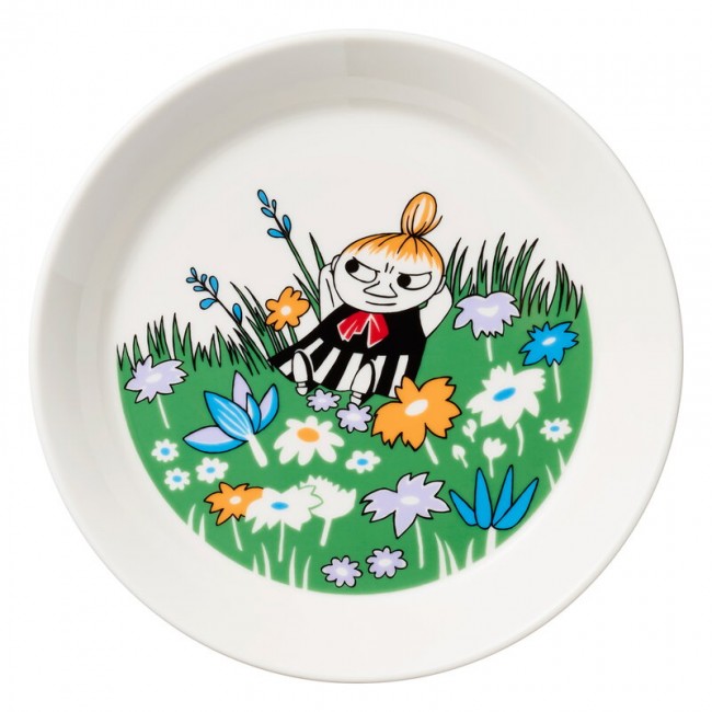 ARABIA 아라비아핀란드 무민 접시 Little My and meadow AR1062215