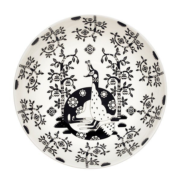 IITTALA 이딸라 Taika 딥 접시 22 cm deco 블랙 II1023852
