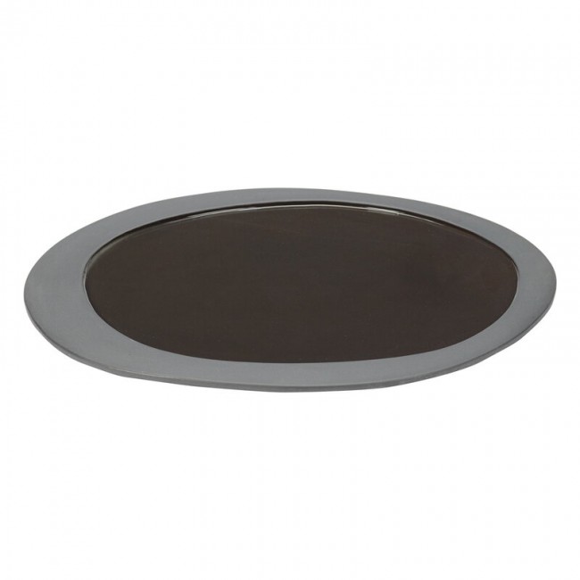 VALERIE OBJECTS 발레리 오브젝트 Inner Circle 접시 L grey VOV9020005G