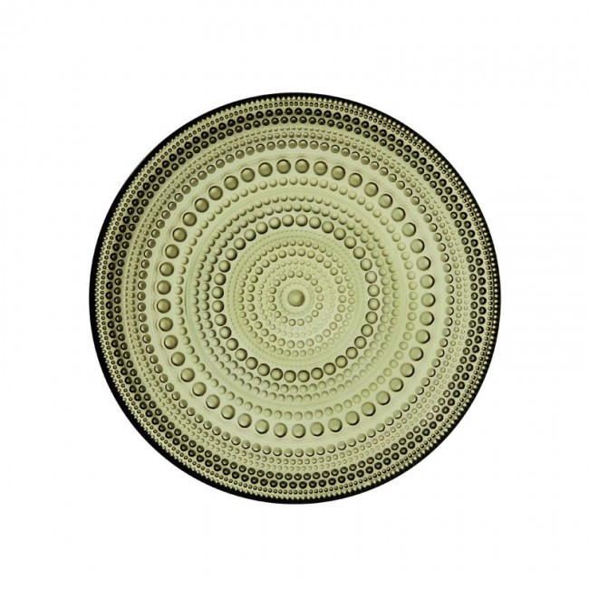 IITTALA 이딸라 Kastehelmi 접시 170 mm moss 그린 II1025690