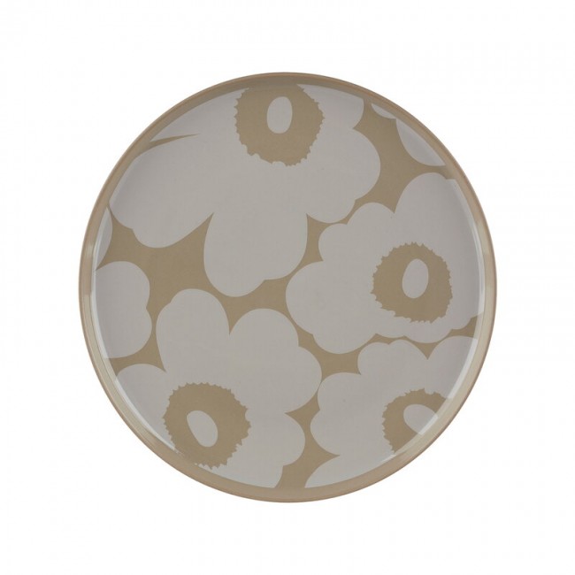 MARIMEKKO 마리메꼬 Oiva - Unikko 접시 20 cm 테라 화이트 MA071848-810