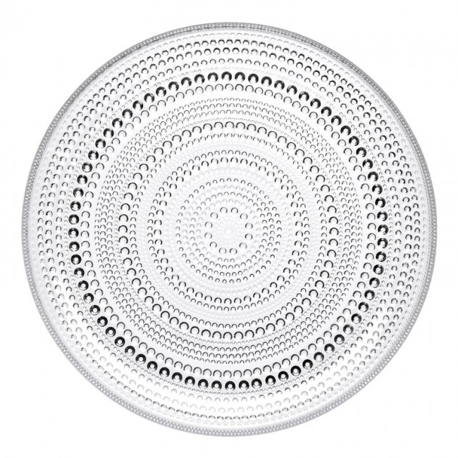 IITTALA 이딸라 Kastehelmi 접시 248 mm clear II000947