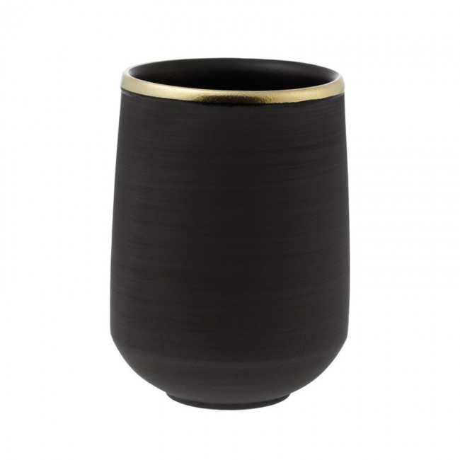 VAIDAVA CERAMICS V아이다VA 세라믹S Eclipse 골드 머그 0 3 L 블랙 - VV683