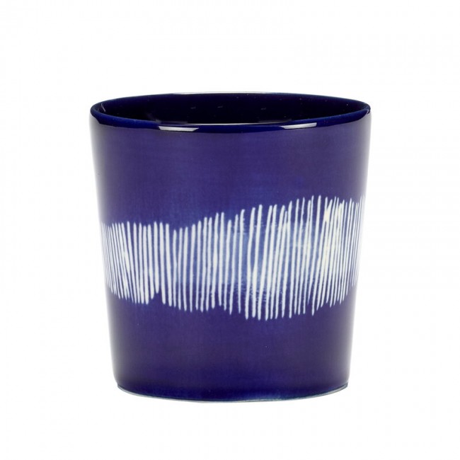 SERAX 세락스 Feast cup 4 pcs 블루 - 화이트 SXB8921018A-4