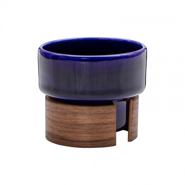 Tonfisk Design Warm 카푸치노 cup 1 6 dl set of 2 블루 - walnut TFTNK002