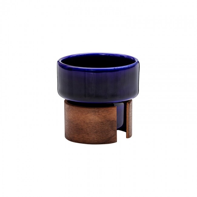 Tonfisk Design Warm 에스프레소 컵 0 8 dl 2 pcs 블루 - walnut TFTNK001