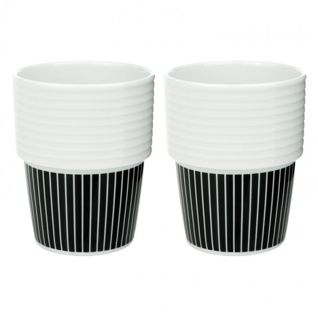 Roerstrand Filippa K coffee 머그 0 31 L 2 pcs PIN스트라이프 RO1012086
