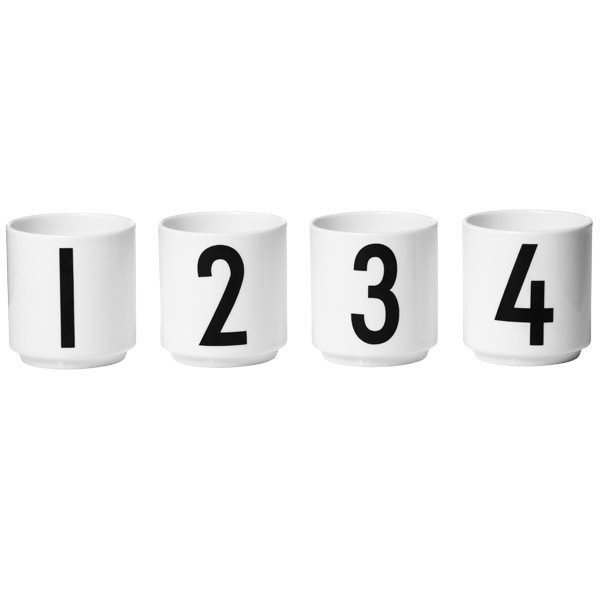 DESIGN LETTERS 디자인레터스 아르네야콥센 에스프레소 컵S set of 4 DL5710498720339