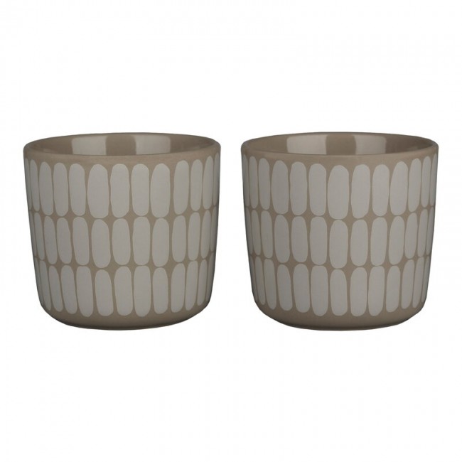 MARIMEKKO 마리메꼬 Oiva - Alku 커피잔 w/o handle 2 dl pcs 테라 화이트 MA071114-810