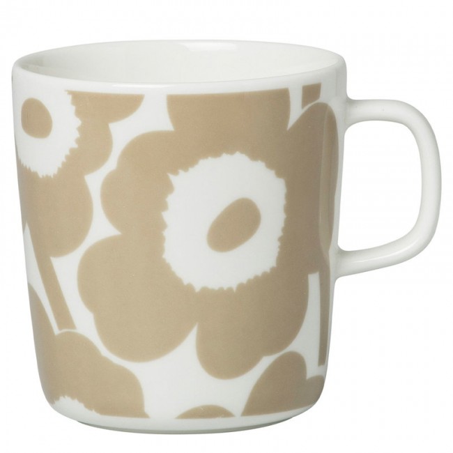 MARIMEKKO 마리메꼬 Oiva - Unikko 머그 4 dl 화이트 beige MA070402-180