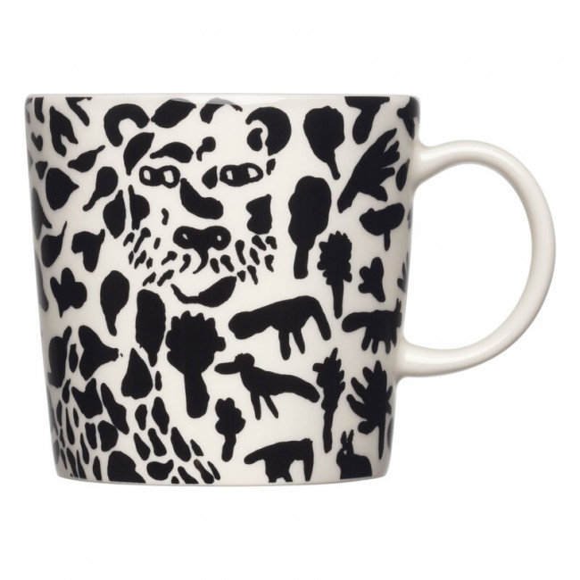 IITTALA 이딸라 OTC Cheetah 머그 0 3 L 블랙 II1060215
