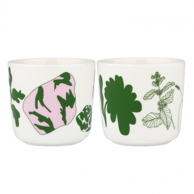 MARIMEKKO 마리메꼬 Oiva - Elokuun Varjot 커피잔 w/o handle 2 dl pcs MA071586-136