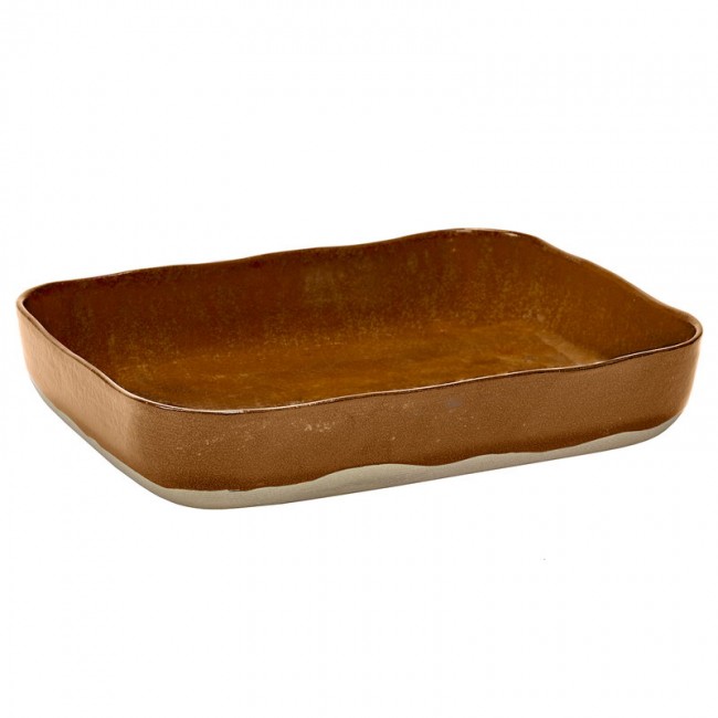 SERAX 세락스 Merci No 10 oven 디쉬 ochre/brown SXB5117139