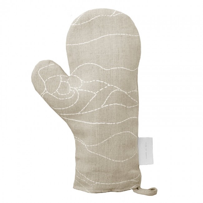Saana ja Olli Rakkauden meri oven mitten beige - 화이트 SOHMP13-6-BG-WH