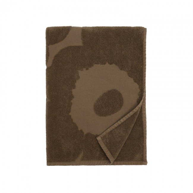 MARIMEKKO 마리메꼬 Unikko hand towel 47 x 70 cm 다크 sand MA071783-300