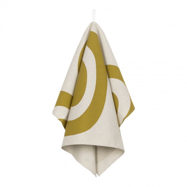 MARIMEKKO 마리메꼬 Melooni tea towel 47 x 70 cm 린넨 - olive MA071818-861