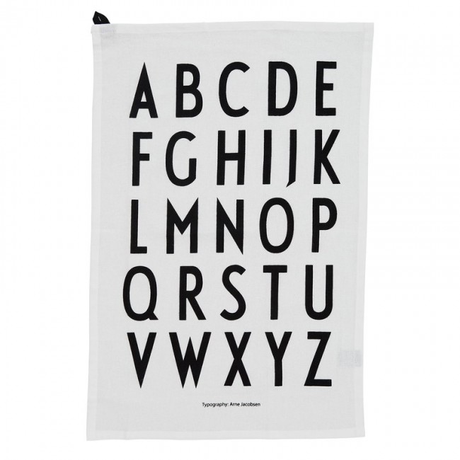 DESIGN LETTERS 디자인레터스 Classic tea towel set of 2 화이트 DL10503000WHITE