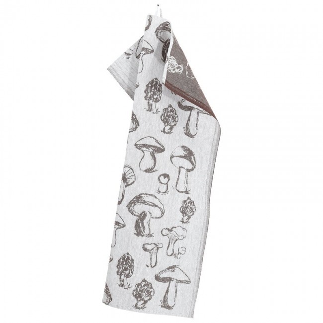 Lapuan Kankurit Sienimetsa tea towel 화이트 - brown LT18987