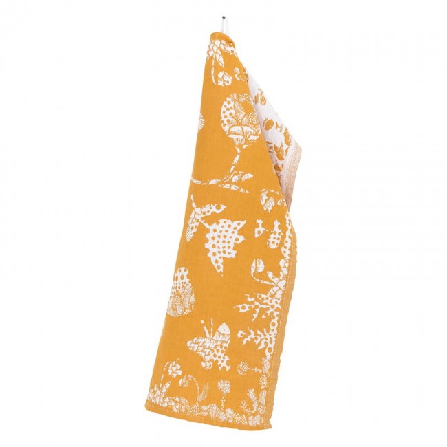 Lapuan Kankurit Aamos tea towel 화이트 - cloudberry LT81867