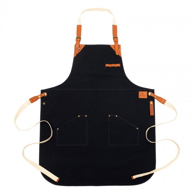 Roeshults BBQ 앞치마 캔버스 navy 블랙 RH100059