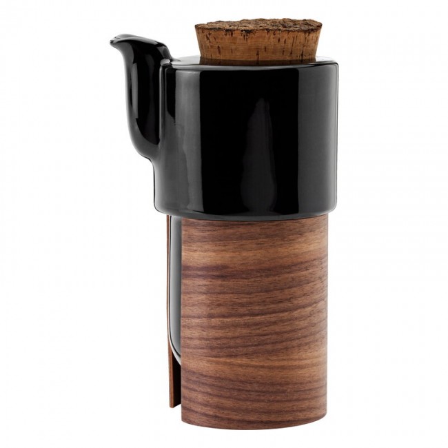 Tonfisk Design Warm 티포트 6 dl 블랙 - walnut cork lid TFTNB005K