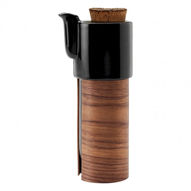 Tonfisk Design Warm 티포트 1 L 블랙 - walnut cork lid TFTNB006K